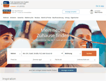 Tablet Screenshot of immobilienscout24.de